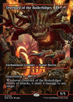Overlord of the Boilerbilges Duskmourn- House of Horror Japan Showcase Art